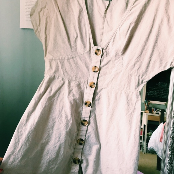 ASOS BUTTON DRESS - Picture 2 of 3